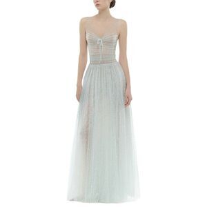 Emma Way Womens  Embellished Midi Dress